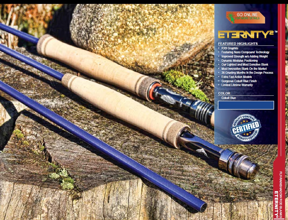 Bass Fishing Mhx Fishing Rods Muskie Rods MHX 9'0 Fly Rod Blank